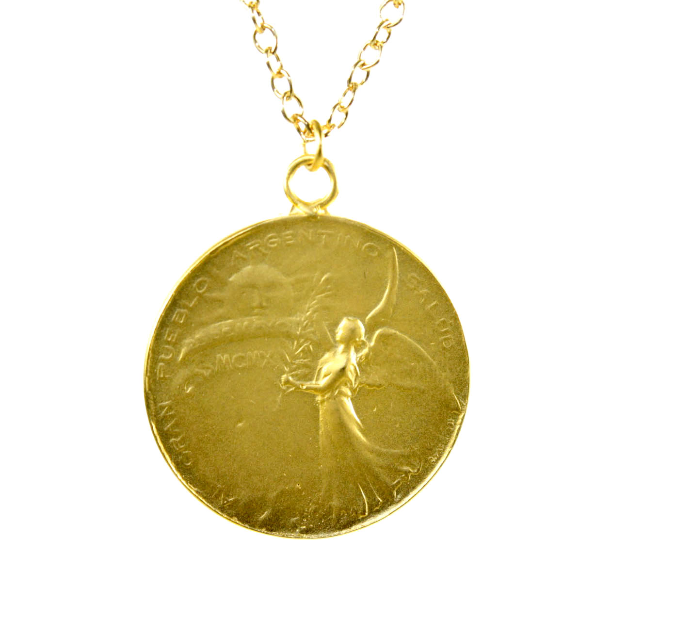 Argentino Salub Gran Pueblo Coin Pendant | 3031