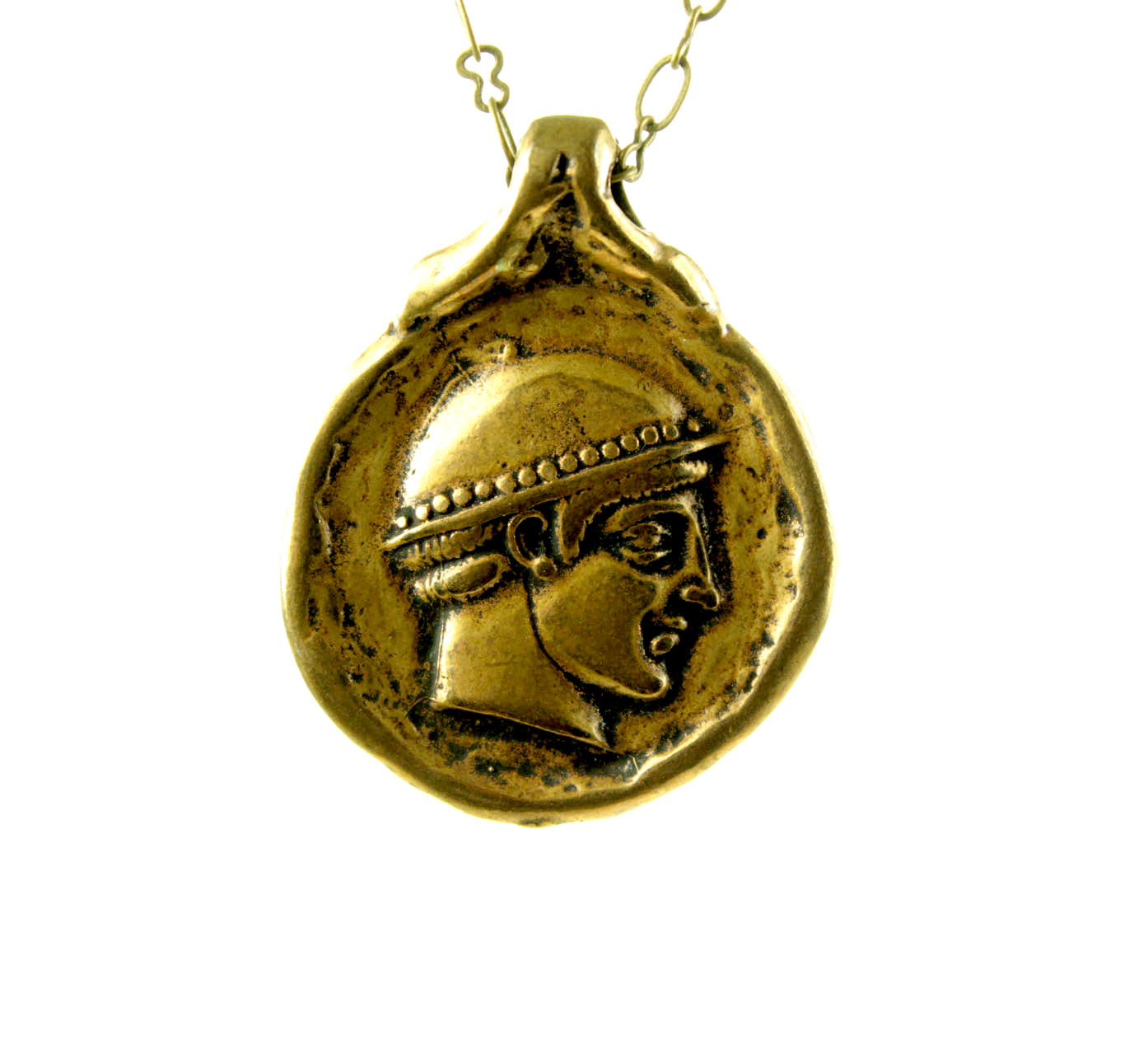 Facial Greece/Rome Coin Tag | 3466