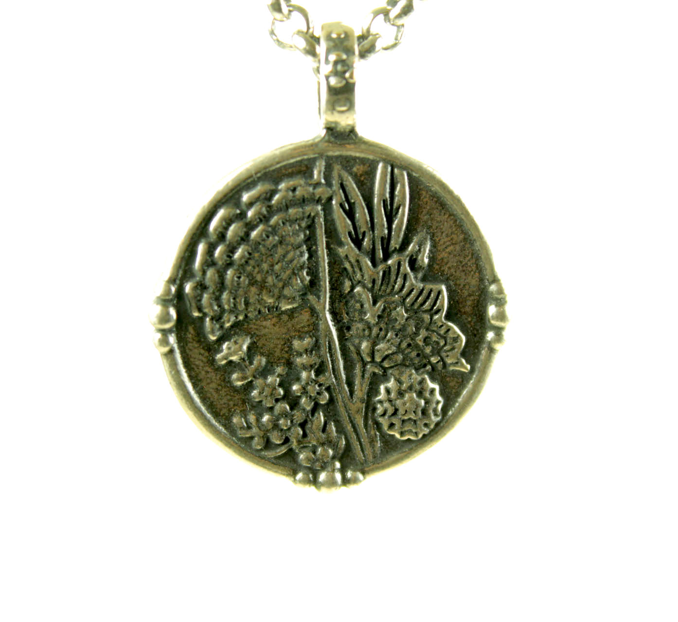 Florals Greek/Roman Antique Coin | 3504