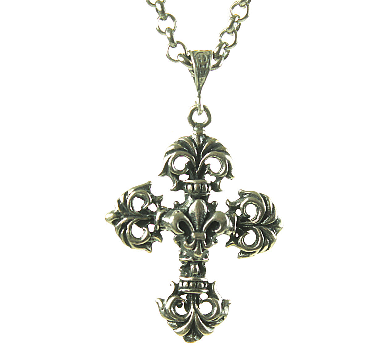Gothic Vine Cross Pendant | 3515