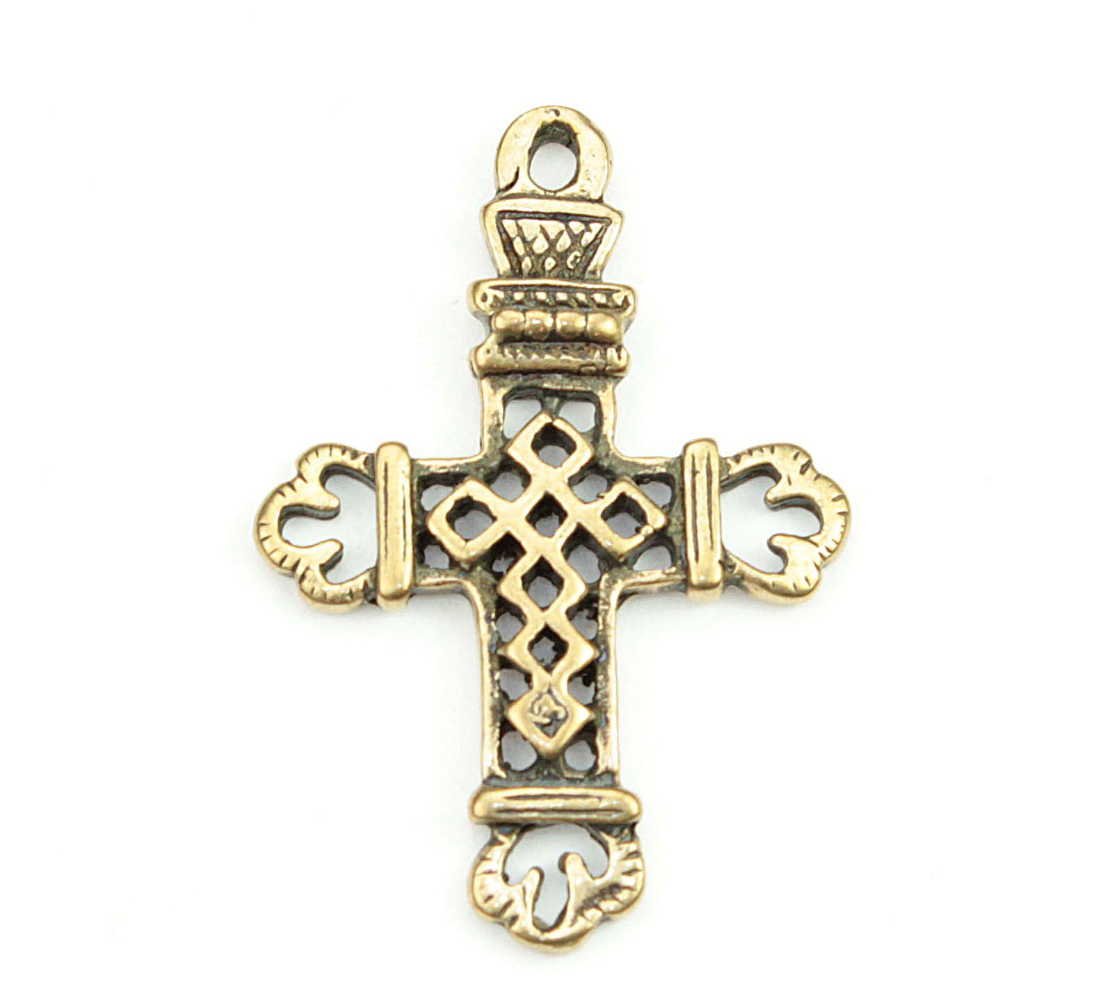 Crowned Cross Pendant | 3530