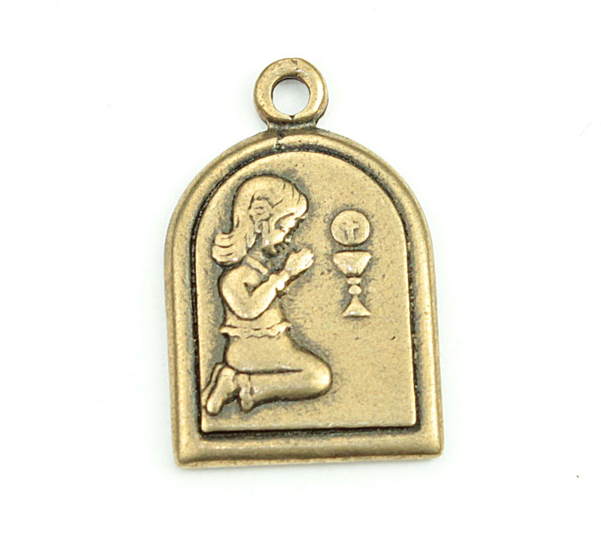 Praying Girl Religious Ancient Pendant | 3650