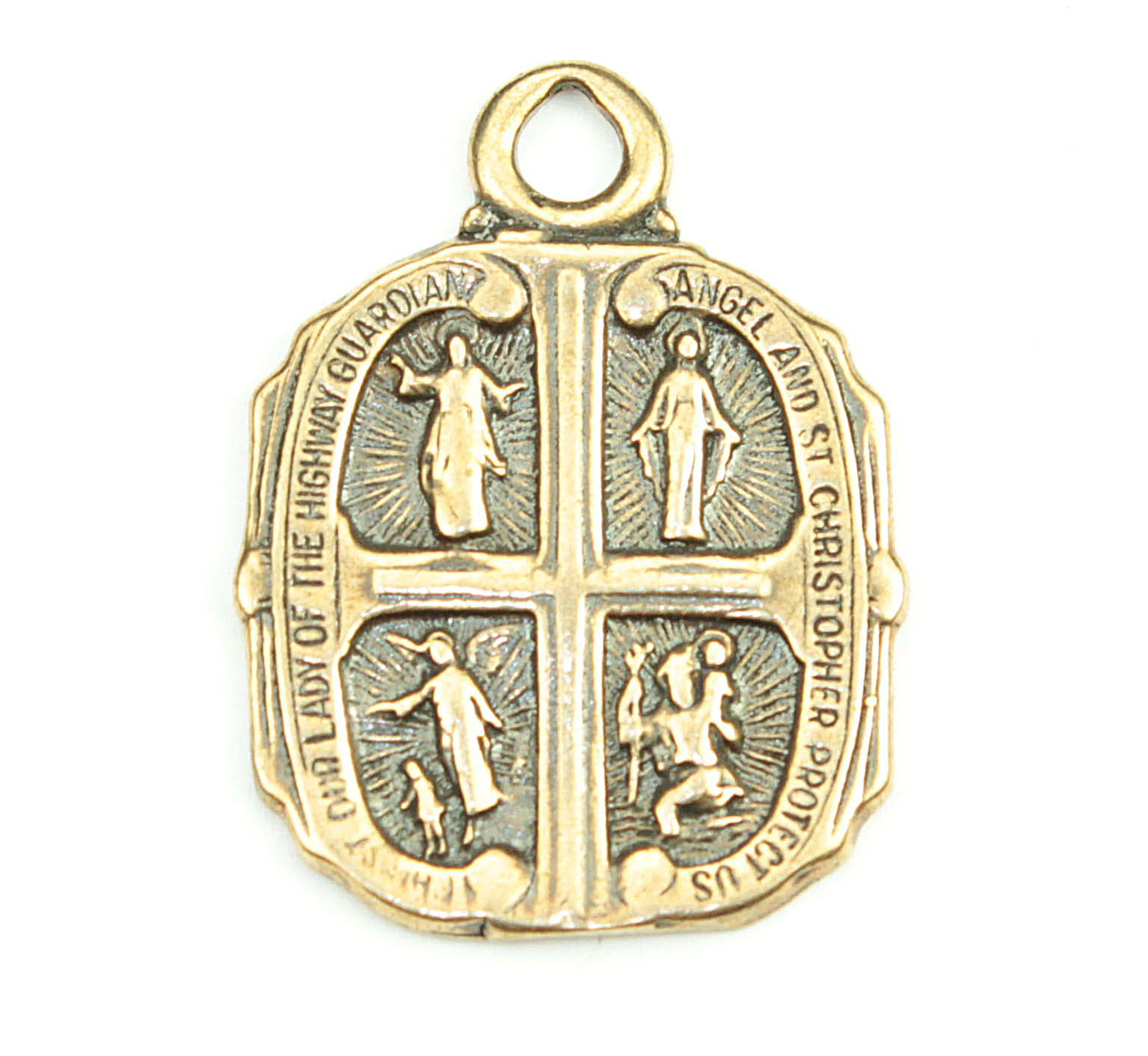 Our Lady Highway Guardian Ancient Medallion | 3669