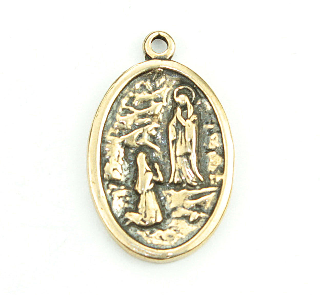 Female Figures Religious Ancient Medallion | 3672