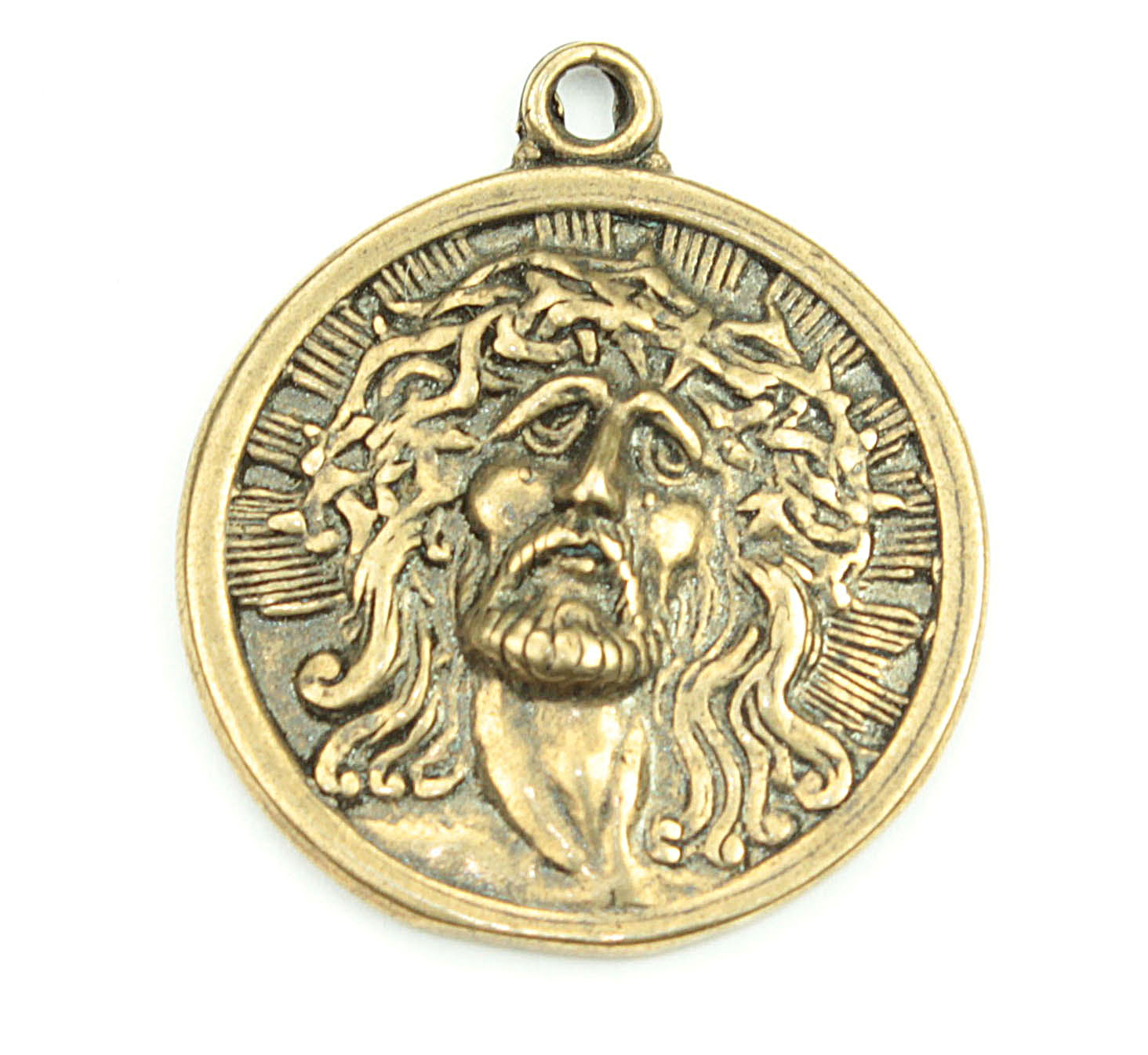 Male Facial Sculptured Medallion | 3693