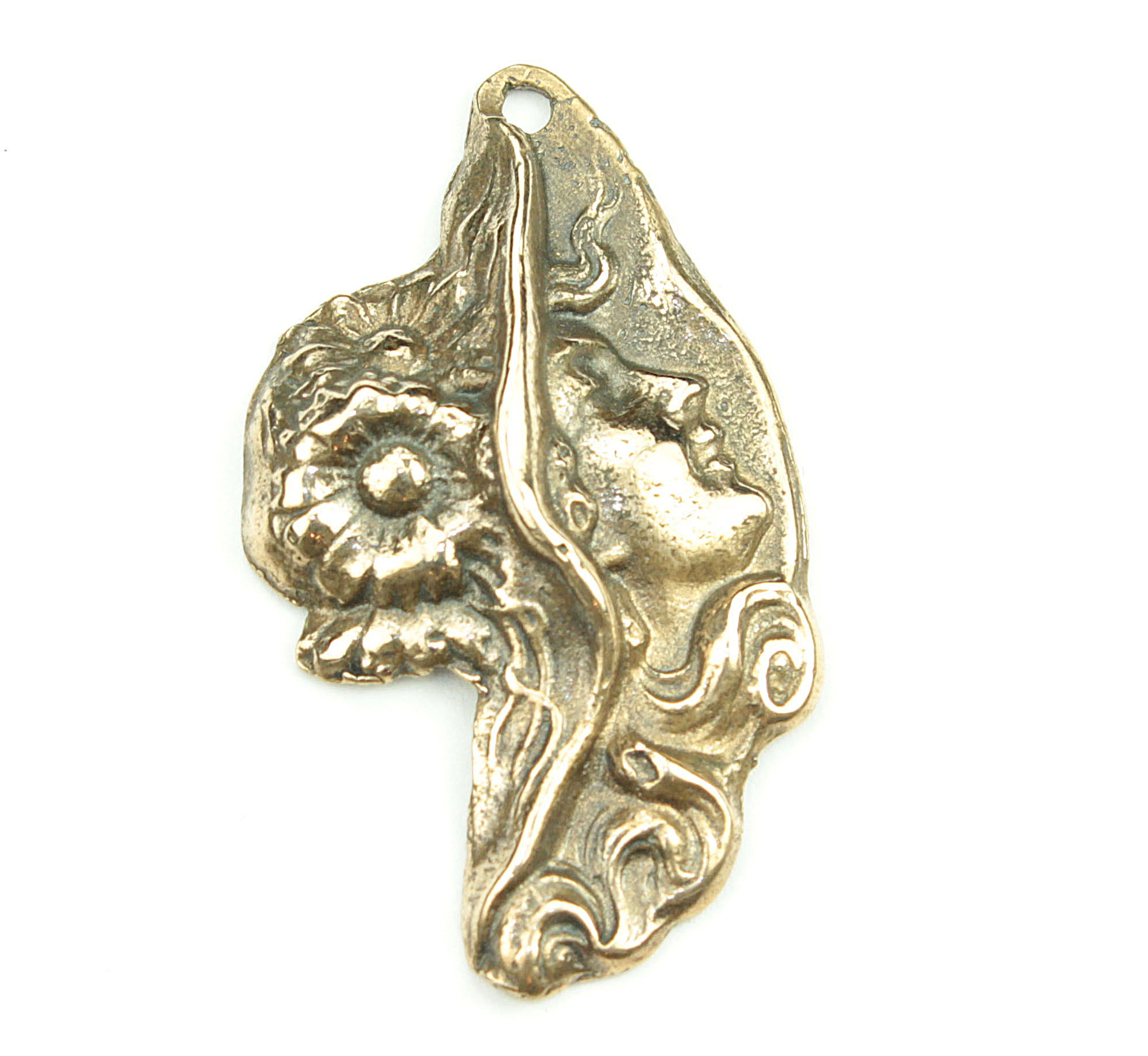 French Spiritual Floral Pendant | 3739