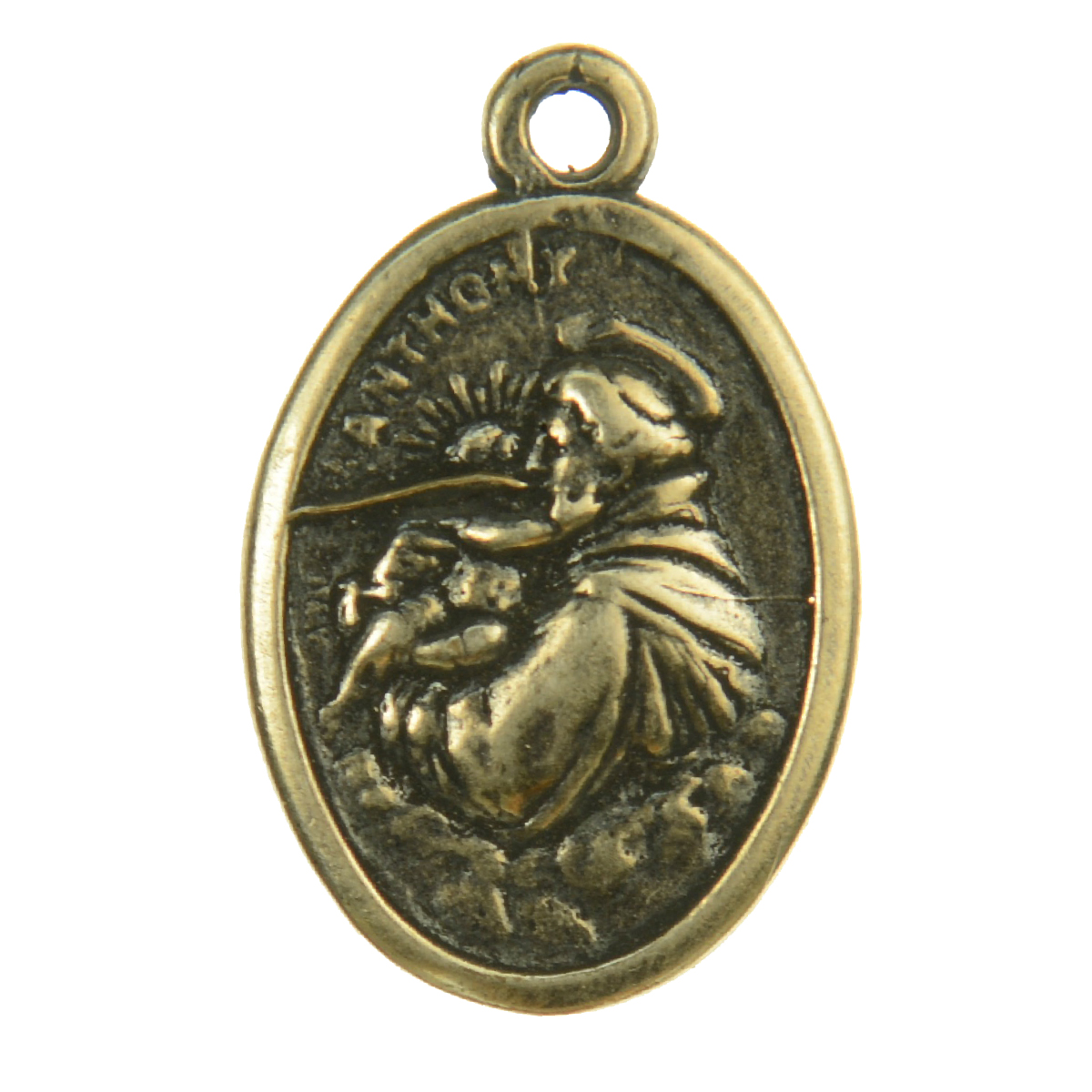 St. Anthony Antique Religious Medallion | 4021