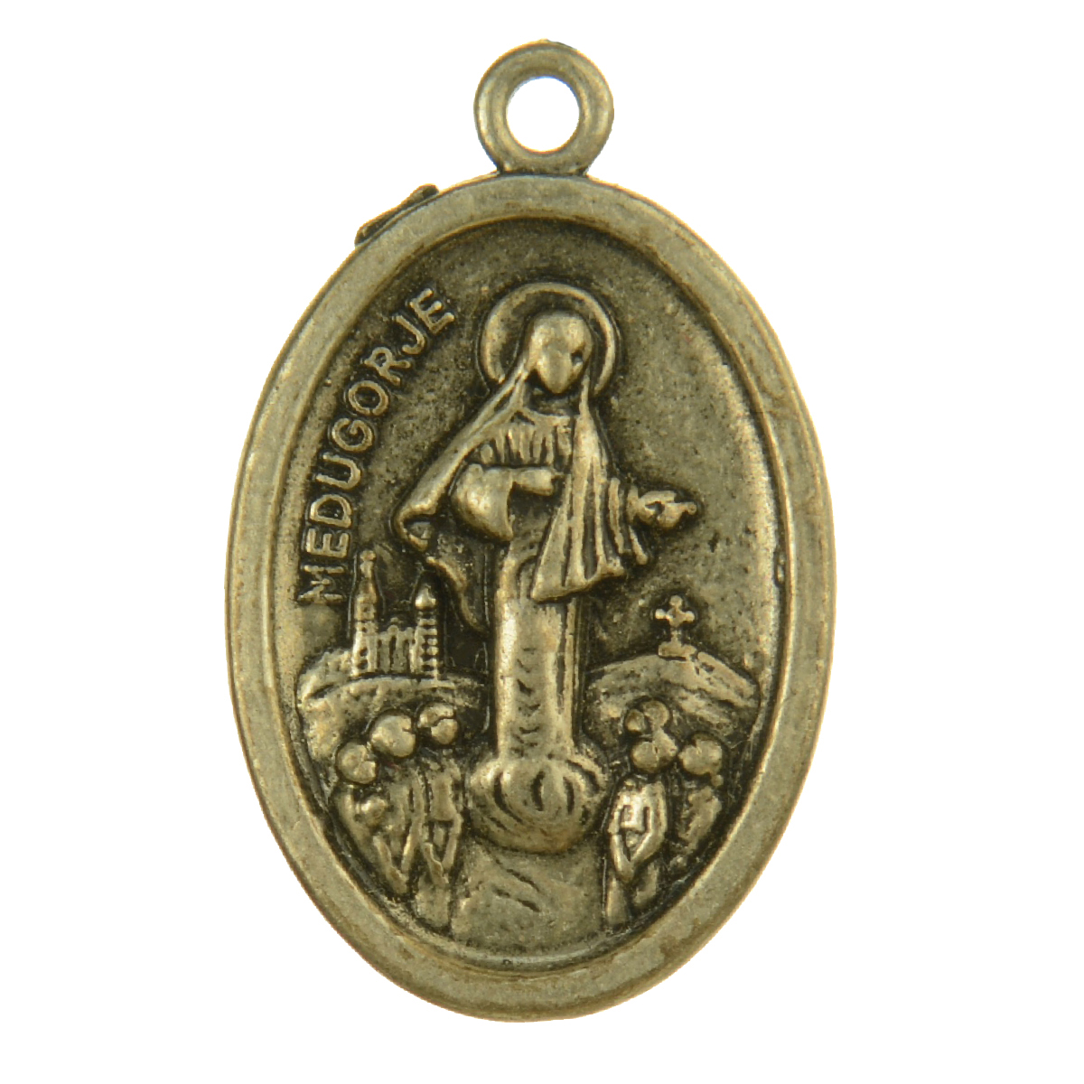 Medugorje Cityscape Medallion | 4026