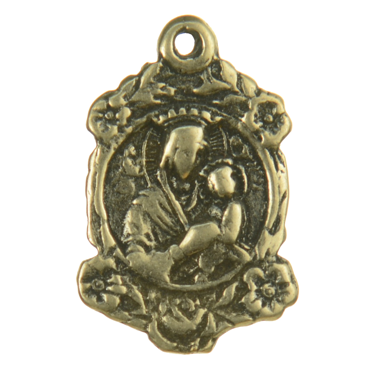 Mary & Jesus Floral medallion | 4053