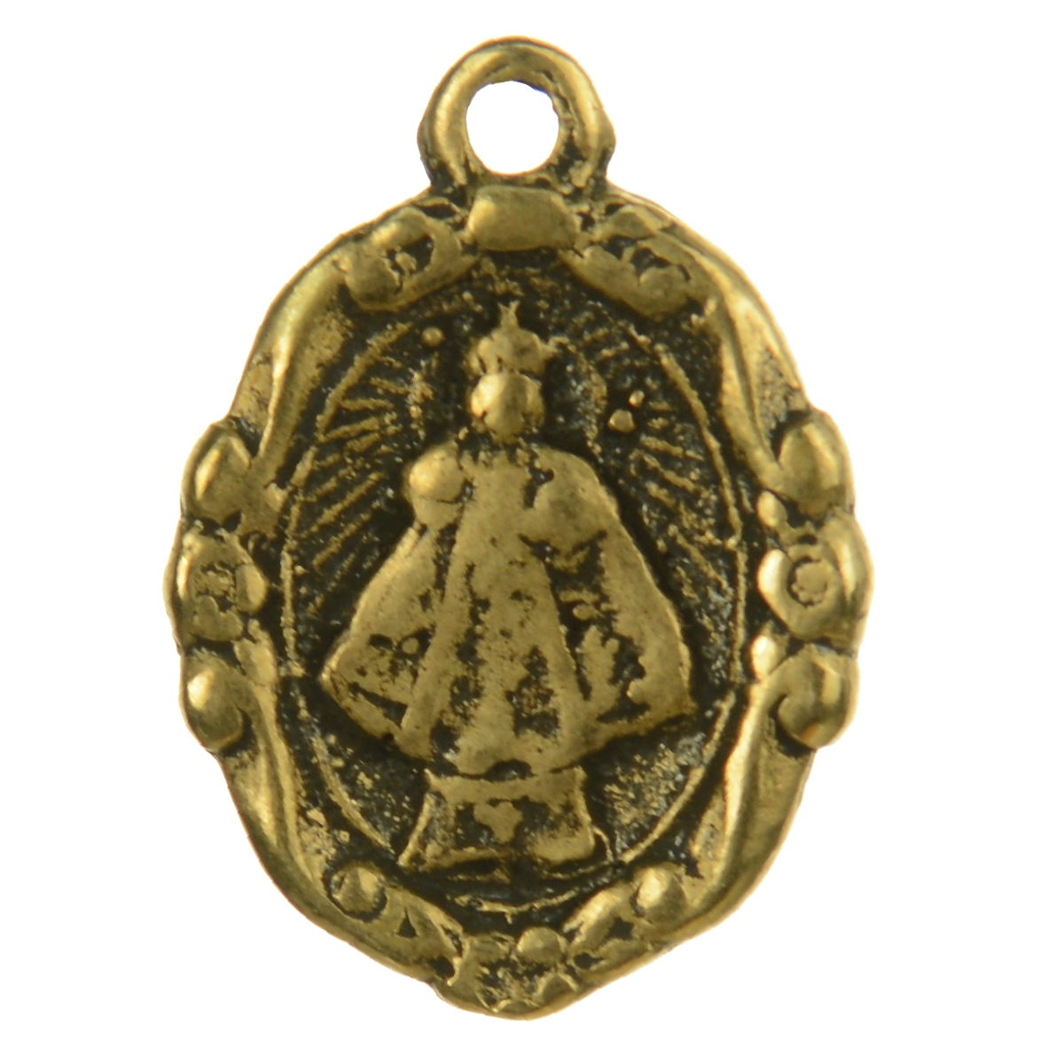 Religious Crowned Figure Medallion | 4073