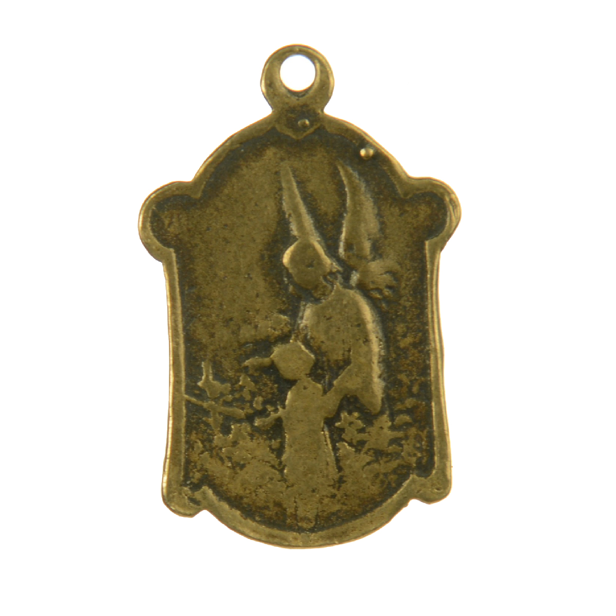 St. Michael & Child Ancient Medallion | 4083