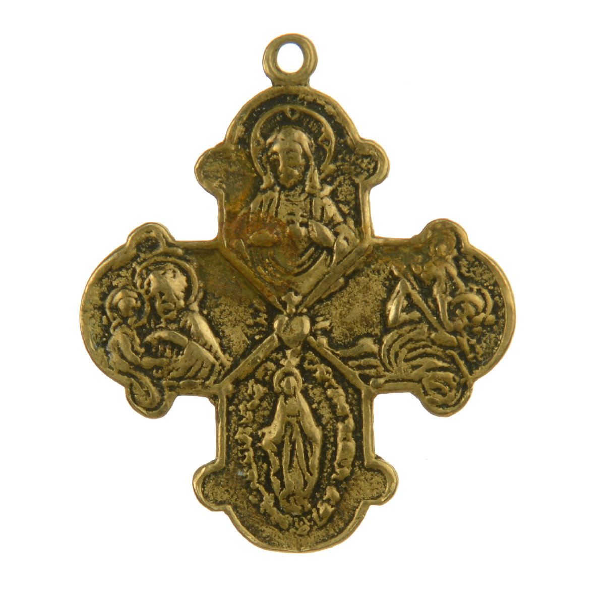 Four Way Cross Ancient Medallion | 4092