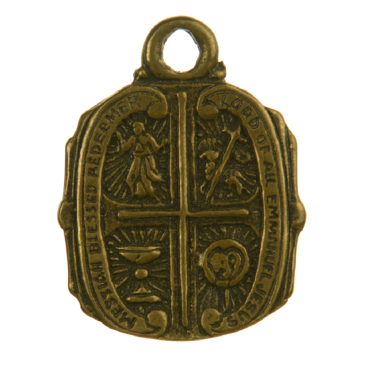 Messiah Symbolic Abrahamic Religious Medallion | 4094