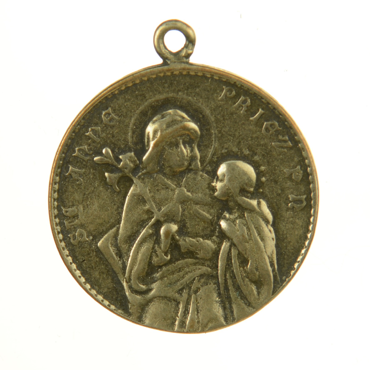 St. Anne Priez Pour Moi Medallion | 4100