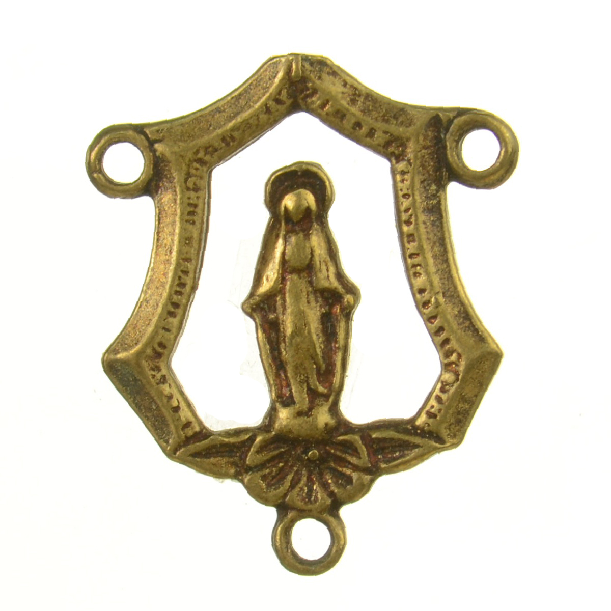 Mother Mary Open Figure Sculptured Medallion | 4173