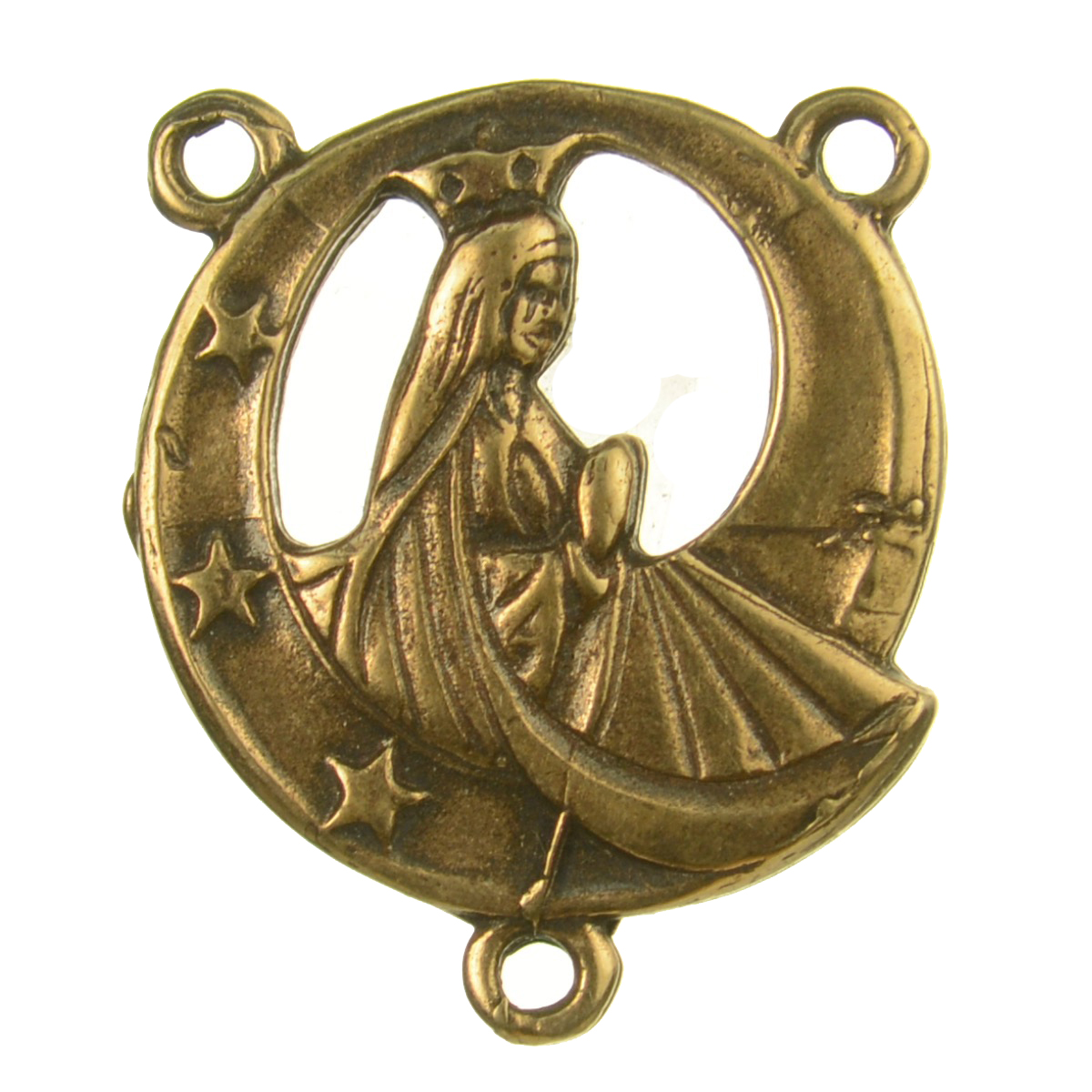 Mother Mary Open Circle Medallion | 4180