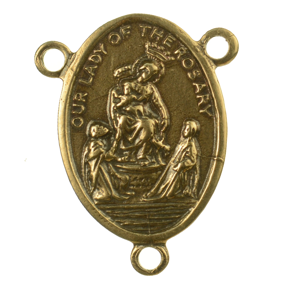Our Lady of The Rosary Oval Medallion | 4194