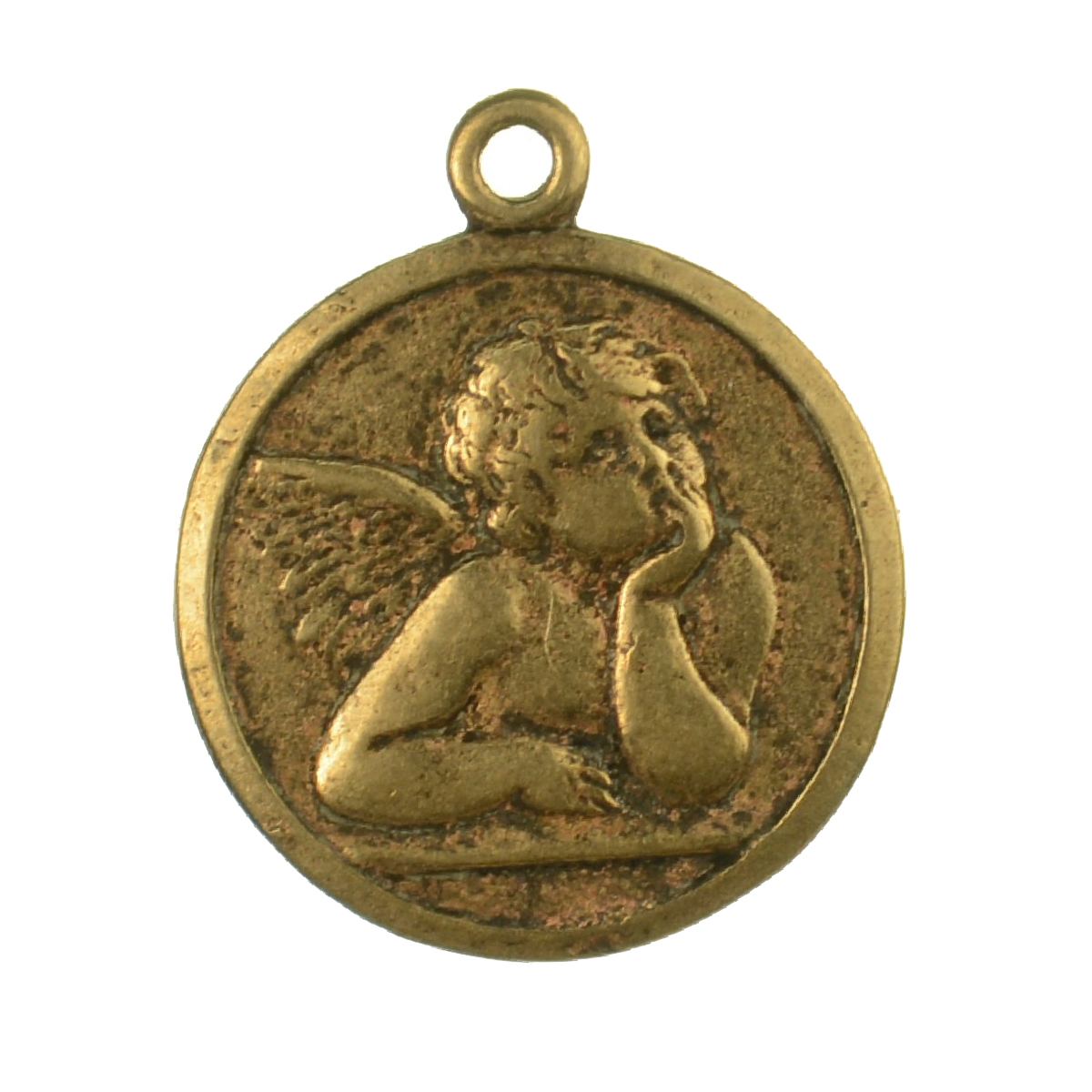 Angelic Child Rustic Medallion | 4198